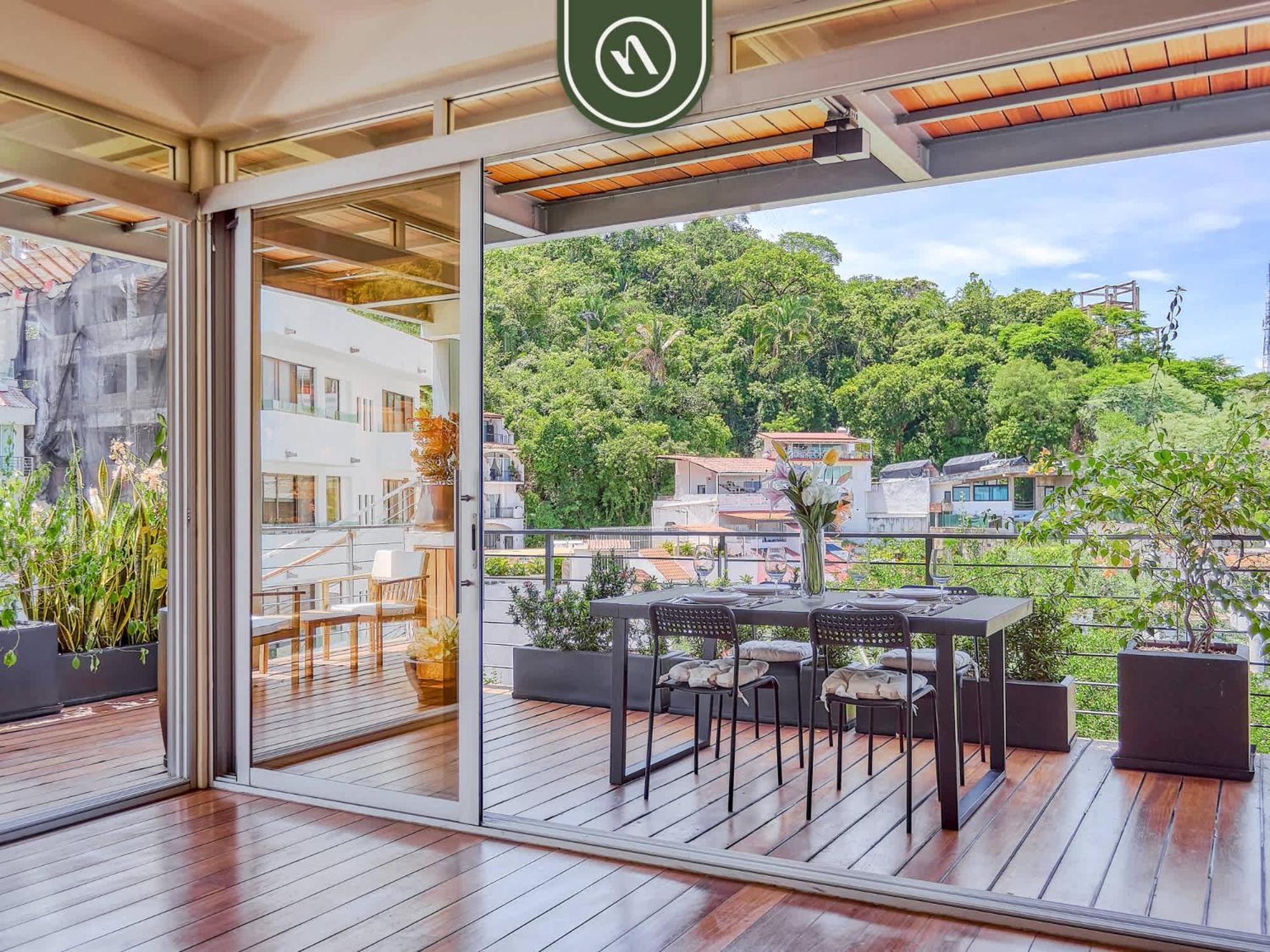 Ecofriendly 2br - Private Jacuzzi - Rooftop Apartamento Puerto Vallarta