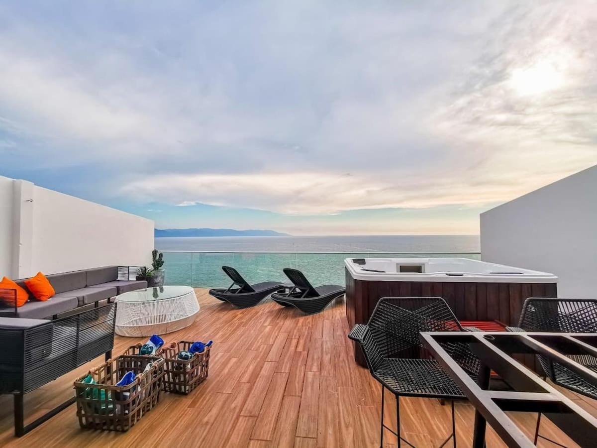 Icon Vallarta- Ph Rooftop With Jacuzzi! Apartamento Puerto Vallarta
