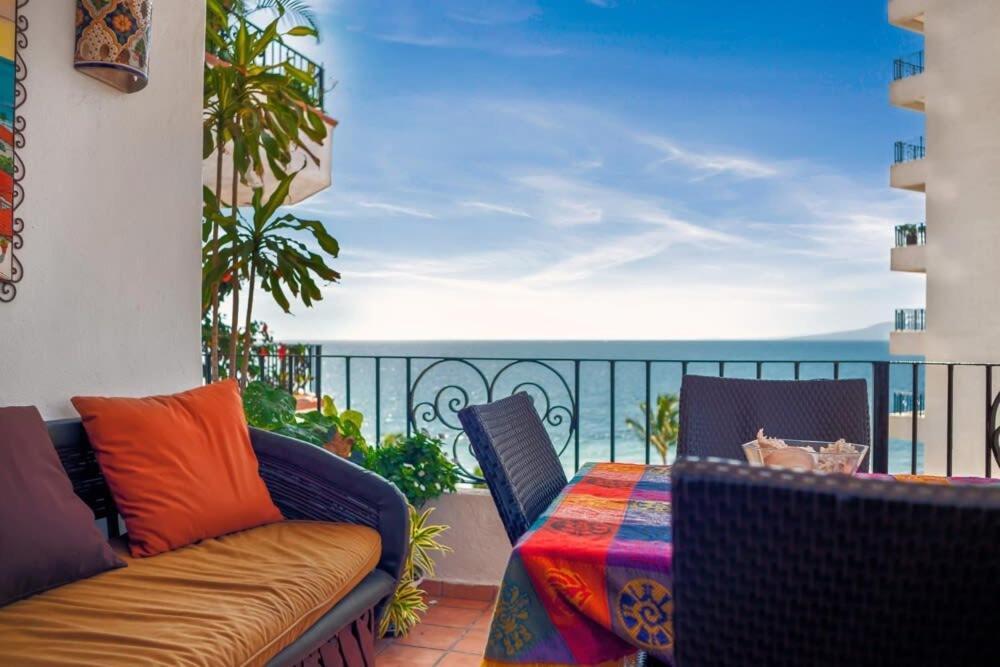 Apartment Ocean View 2br Condo-balcony-beach-pool Puerto Vallarta